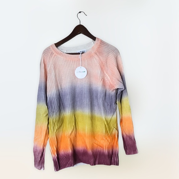 Sweaters - NWT Entro Boutique Multicolored Sweatshirt